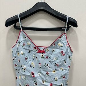 Floral Spaghetti Strap Dress